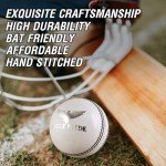 Club-Quality Hand-Stitched Cricket Hard Balls
