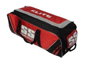 SS Elite Red Cricket Wheel Bag