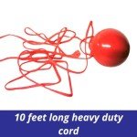 Bratla Cricket Training Ball with Rope for Practice