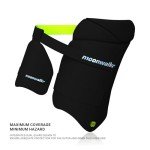 Moonwalkr 2.0 Lightweight Cricket Thigh Guards – Black