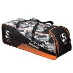 SG Superpak Cricket Kit Bag - Black Camo Orange