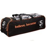 SG Superpak Cricket Kit Bag - Black Camo Orange