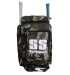 SS Camo Green Cricket Kit Duffle Bag