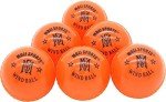 MARIB Wind Cricket Balls - Soft Training Ball (Orange)