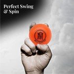 MARIB Wind Cricket Balls - Soft Training Ball (Orange)