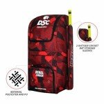 DSC Rebel Junior Red/Black Duffle Cricket Bag