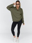 Trendy Queen Women's Oversized Fall Sweatshirt Hoodie