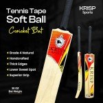 Krisp Sports Kashmir Willow Full-Size Cricket Bat