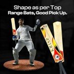 Krisp Sports Kashmir Willow Full-Size Cricket Bat