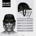 Moonwalkr Mind 2.0 Cricket Helmet - Black, Large