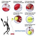 Teloon Solo Rebound Tennis Trainer with Balls