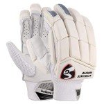 SG Cricket Litevate White RH Batting Gloves Adult