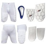 Cricket Batting Thigh Guards Protective Shorts with Groin Cup (Small, Sports Protective Shorts)