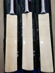 AnNafi® Plain Kashmiri Willow Cricket Bat Free MRF Genius Emboss Sticker | Premium Quality | Regular Size Short Handle | Full Size Cover, Pre- Fitted Toe Guard, Anti Scuff Sheet & Fiber Tape