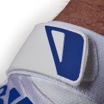 adidas Diamond King 3.0 Leather Batting Glove, White/Royal, 2XL