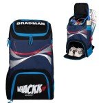 WHACKK Bradman Blue Navy Cricket Kit Bag, Blue, One Size, Bradman