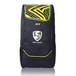 SG Cricket Kit Bag ACE Duffle, Polyester, Black Lime
