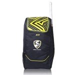 SG Cricket Kit Bag ACE Duffle, Polyester, Black Lime