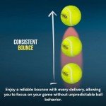 Bratla Heavy Tennis Cricket Ball 120-130g - Pack of 6 | Hard Tennis Balls for Softball Cricket Games