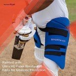 SPORTAXIS Cricket Lycra Thigh Guard Pad Set for Adult and Youth for Lower Body Protection.