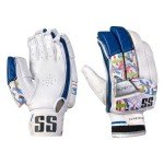SS Cricket Club Lite Cricket Batting Gloves, Adult - Right Handed, Blue
