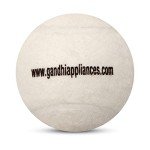 Nivia Heavy Tennis Ball Cricket Ball, White (6-Pack)