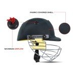 Cricket Helmet SG BLAZETECH Green Large