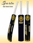 Cricket Bat Zeepk Tennis Tape Ball Full Size 4.5" inch Wide Adult Full Cane Long Handle Hand Made Kashmir Willow - 2 lbs Lightweight & Strong Mid Sweet Spot Mid Profile Hard Hitting Sixer