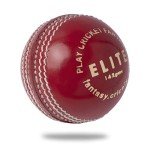Cricnix Cricket Ball Elite Red Leather 5oz (1-Pack) for Women or Juniors Match