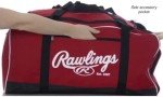 Rawlings | COVERT Duffle Equipment Bag | Baseball/Softball | Black