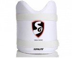 SG Cricket Guard Set - Men's, Multicolor - Thigh, Elbow, Chest Protection - Unisex, Adjustable, Cricket, White