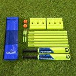 Net World Sports Backyard Cricket Sets | Kwik Cricket | Bats, Stumps, Bails, Balls and A Carry Bag [3 Sizes] (Senior (Full Size))