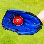 FORTRESS Cricket Catching Mitt [Left/Right Handed] | Baseball Style Glove for Fielding Practice Drills (Right Handed)