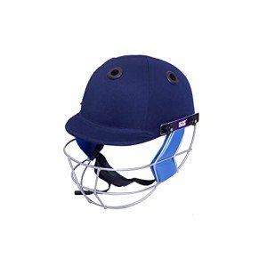 SS Cricket Gutsy Men's Cricket Helmet - Black