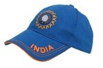 WMX Team India Cricket Cap - White Blue Camo