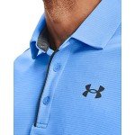 Under Armour Men's Tech Golf Polo , Carolina Blue (475)/Pitch Gray, Large