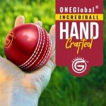 Soft Rubber Cricket Ball for Practice | Outdoor & Indoor Cricket Ball with Soft Core & Stitched Seam | Realistic Feel, True Bounce & Swing for Practice, Coaching, Honing Skills & Family Fun (1-RED)