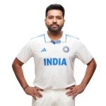 adidas India Cricket Test Jersey Men (US, Alpha, Large, Regular, Regular, White)