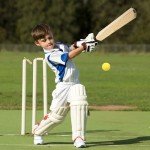 Mipcase Kids Cricket Set Cricket Bat with Ball Eva Cricket Game Training Baseball Cricket Kit for Parent-Child Sports Game