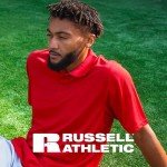 Russell Athletic Men's Dri-Power Performance Golf Polo Shirt, -white, 3XL