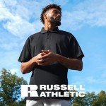 Russell Athletic Men's Dri-Power Performance Golf Polo Shirt, -white, 3XL