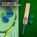 Mozi Sports Cricket Tennis Balls- Heavy Rubber Tennis Balls for Cricket Play Weight 120gm (Blue)