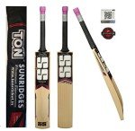 SS Cricket Bat Gladiator Kashmir Willow Full Adult Size Short Handle by Sunridges with Free Sunridges Bat Cover - Bat Suitable for Playing with Normal Cork Ball or Heavy Tennis Ball