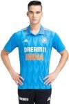 Adidas Dream 11 India Cricket ODI Fan Jersey (US, Alpha, Large, Regular, Regular) Bright Blue
