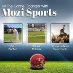 Mozi Sports Men Hand Stitched Club County Cricket Ball Grade A Senior Official Balls Pack of 6 Weight 5.5oz (Red)