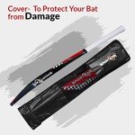 Sportaxis Black Popular Willow Cricket Bat for Beginners, Professional Players- Wooden, Lightweight, Durable- Ideal for Training, Practice