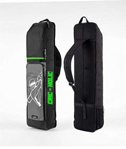 Jaspo Cric Holic Padded Cricket Kit Bag (Polyester Material) For Plastic & Wooden Cricket Sets – Multiple Utility Pockets, Multiple Carrying Options, Spacious Design For Complete Gear (Carry Bag Only)
