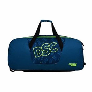 DSC Condor Motion Wheelie Polyester Cricket Kit Bag (Green)
