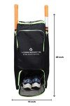 SPORTSYUVA Yoogi Sports Duffle Cricket Kitbag for Men with 2 Bat Caves Shoulder Straps Extra Compartment for Accessories (Green)