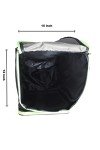 SPORTSYUVA Yoogi Sports Duffle Cricket Kitbag for Men with 2 Bat Caves Shoulder Straps Extra Compartment for Accessories (Green)